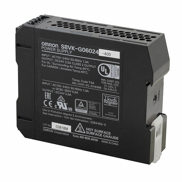 S8VK-G06024-400 Omron Automation and Safety