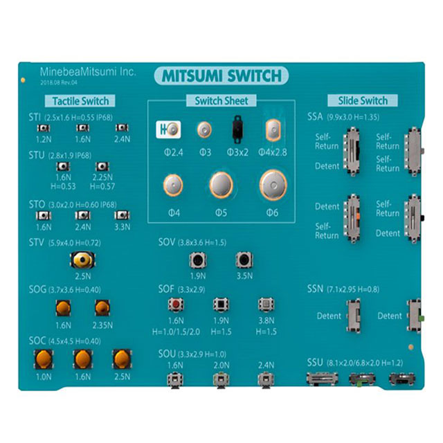 SAMPLE BOARD Mitsumi Electric Company Ltd