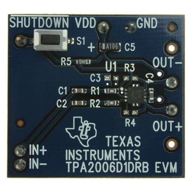 TPA2006D1EVM Texas Instruments