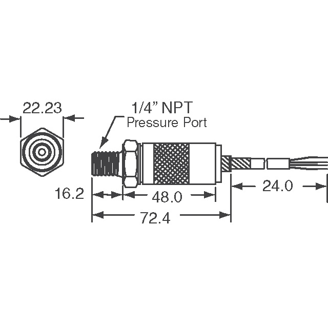 M5141-000005-03KPG TE Connectivity Measurement Specialties